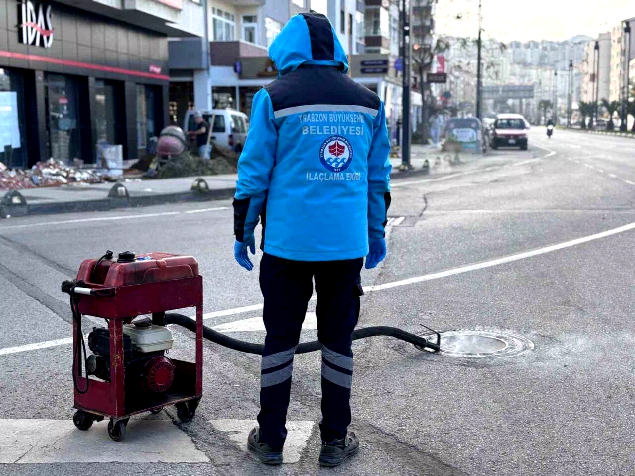 Trabzon’da sıcaklar başlamadan vektörle mücadele başladı