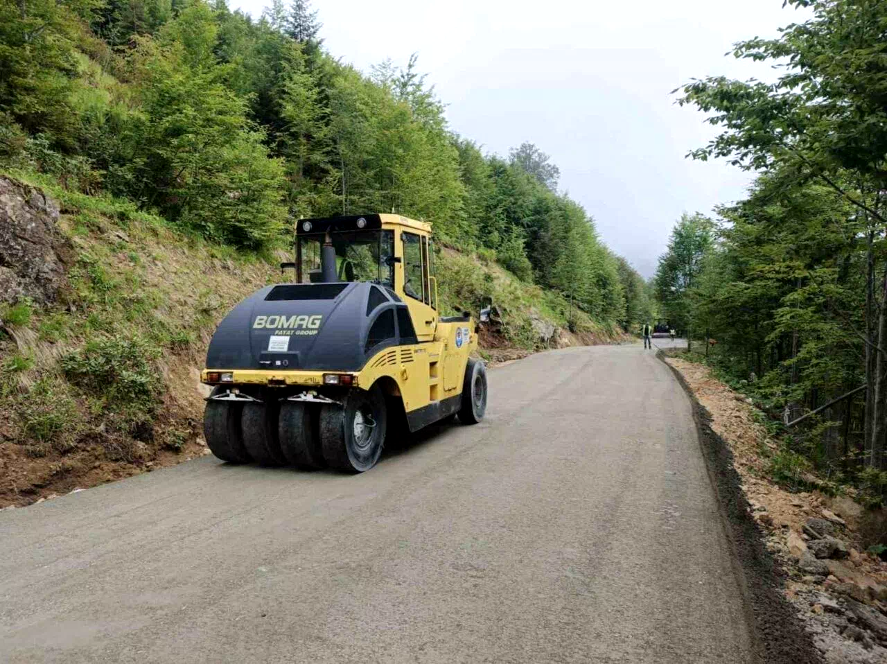 Trabzon’da yayla yollarında yoğun mesai