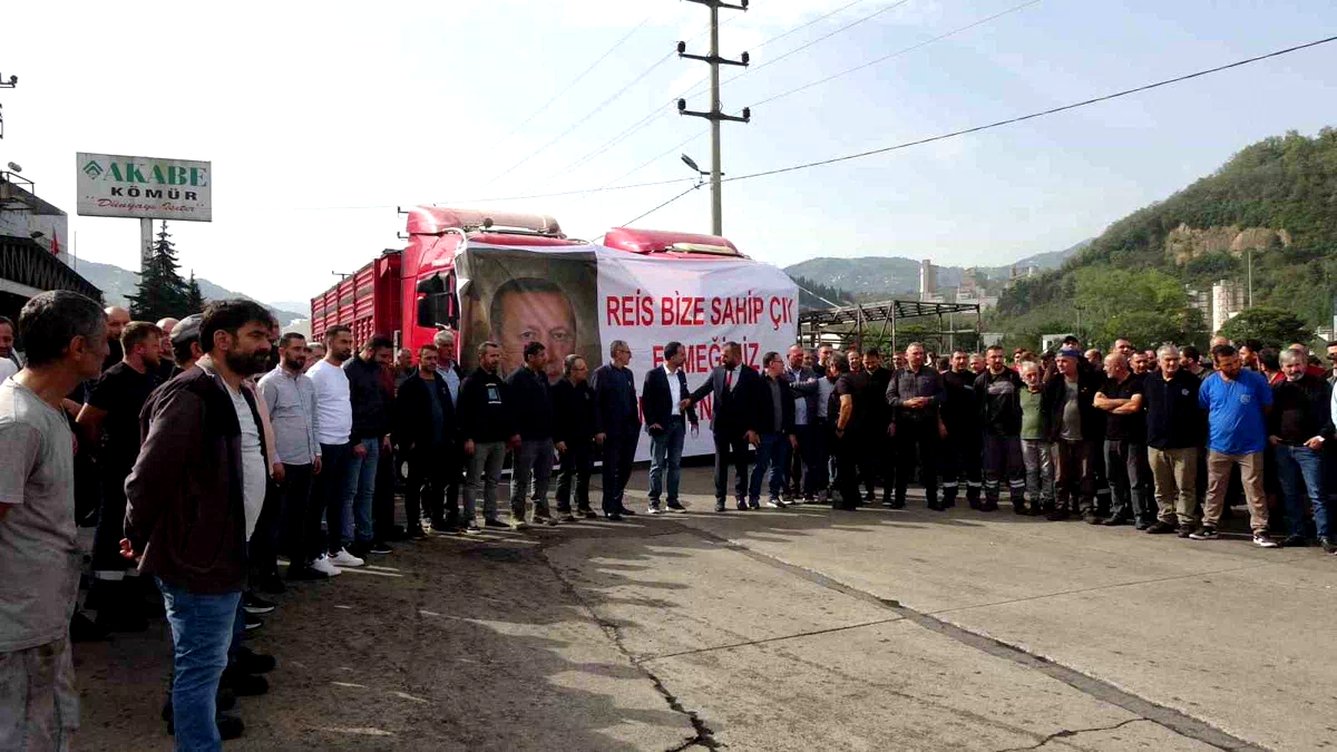 Trabzon’da kömürcülerden çağrı: "Bize herhangi bir yer gösterilmedi"