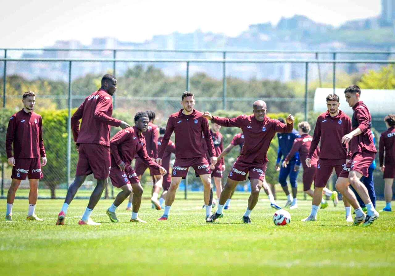 Trabzonspor, Beşiktaş maçı hazırlıklarını tamamladı