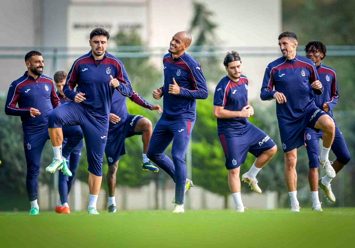 Trabzonspor Çaykur Rizespor maçı hazırlıklarını sürdürdü