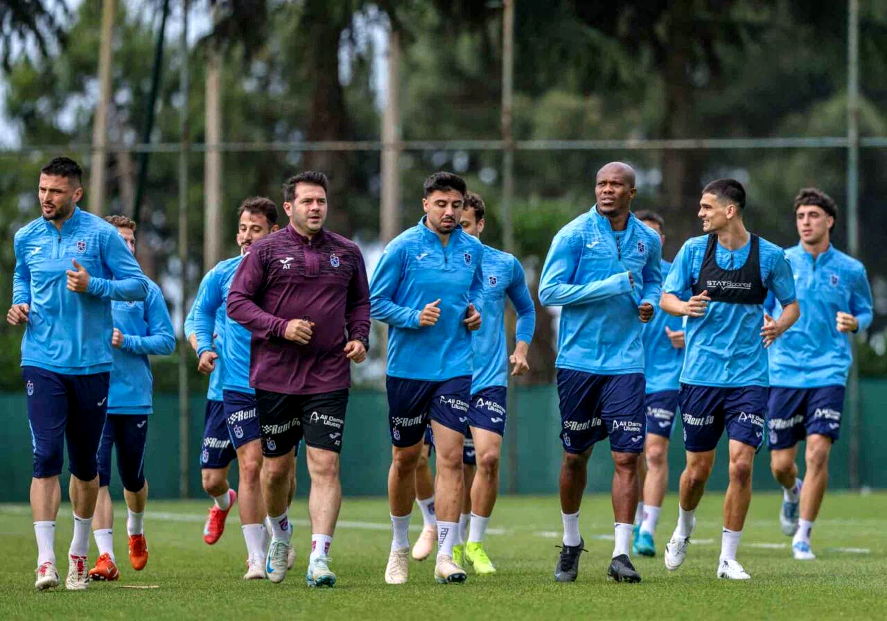Trabzonspor’da kamp öncesi yoğun mesai