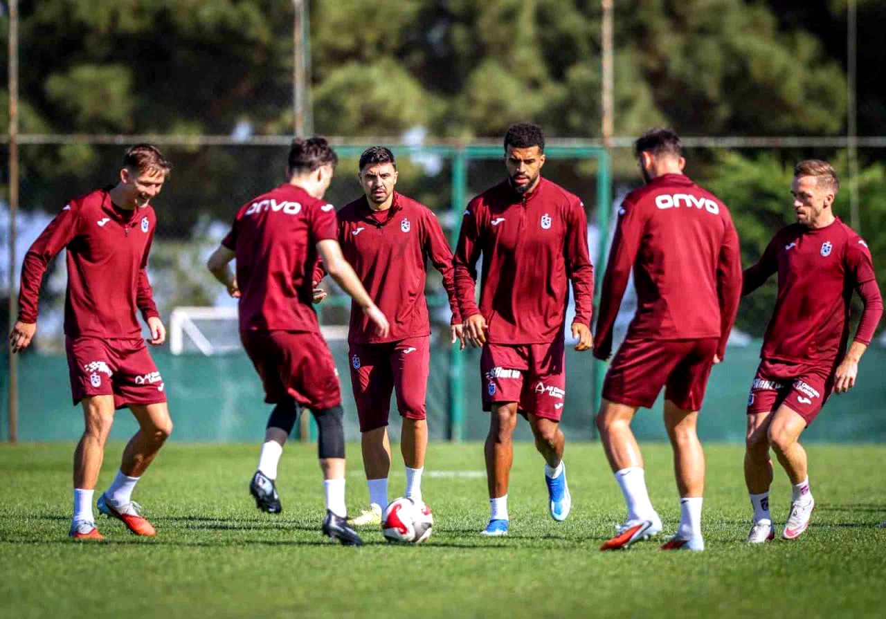 Trabzonspor, Galatasaray maçının hazırlıklarına başladı