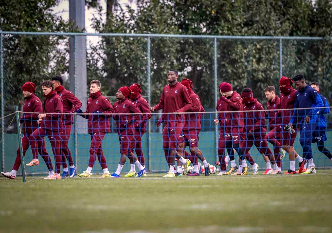 Trabzonspor, Kasımpaşa maçı hazırlıklarını tamamladı