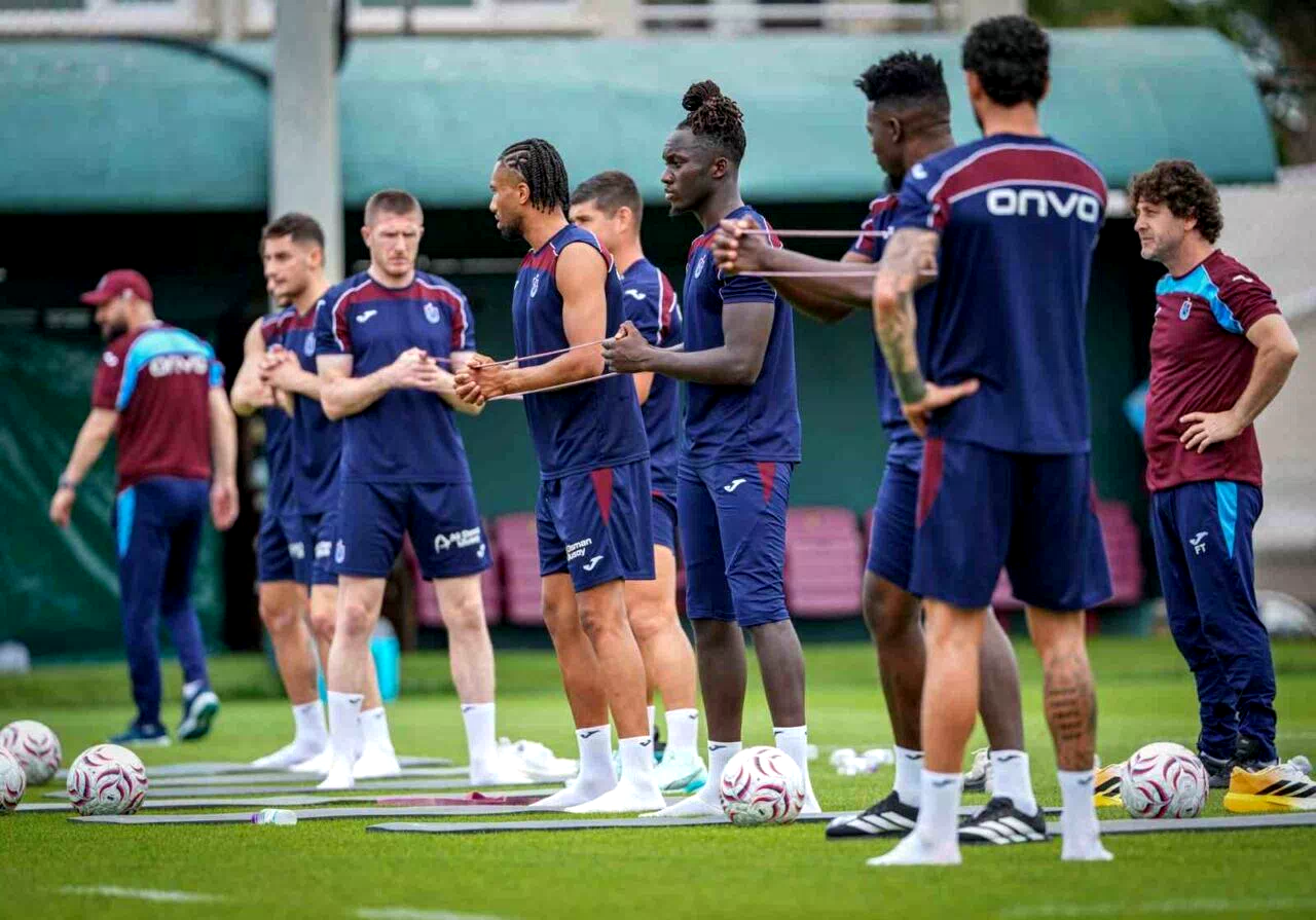 Trabzonspor, Onuachu dışında tam kadroya yaklaştı