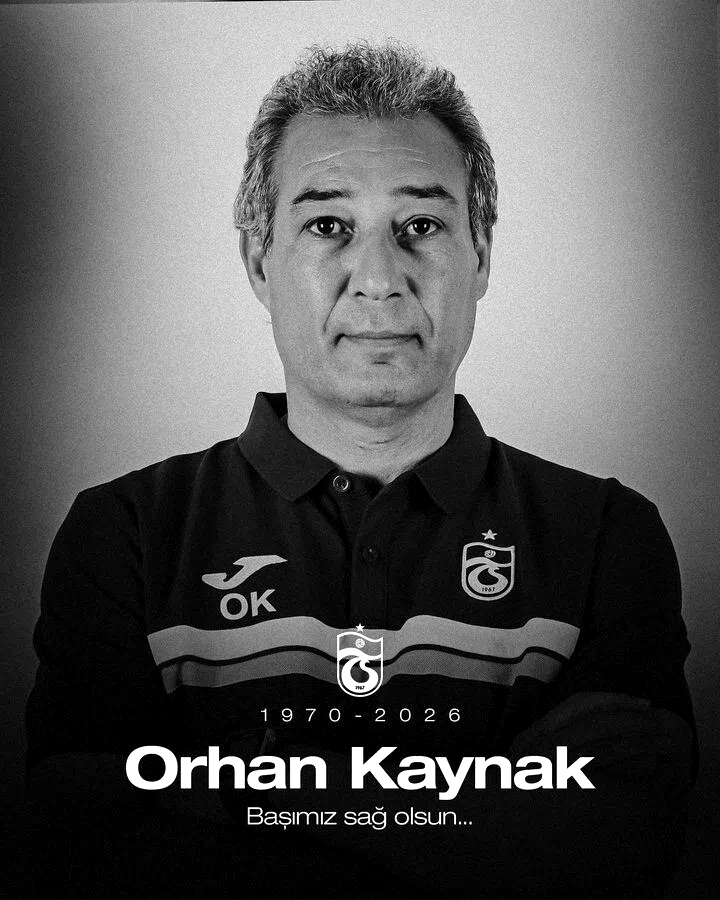 Trabzonspor, Orhan Kaynak için başsağlığı mesajı yayımladı