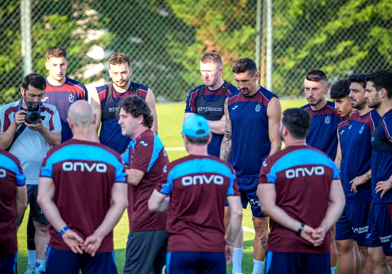 Trabzonspor, yeni sezon hazırlıklarını sürdürdü
