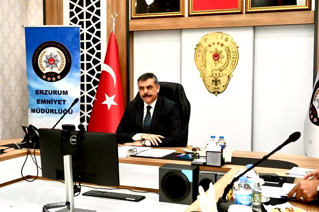 Trafik güvenliği strateji il yürütme kurulu toplantısı Vali Çiftçi başkanlığında yapıldı