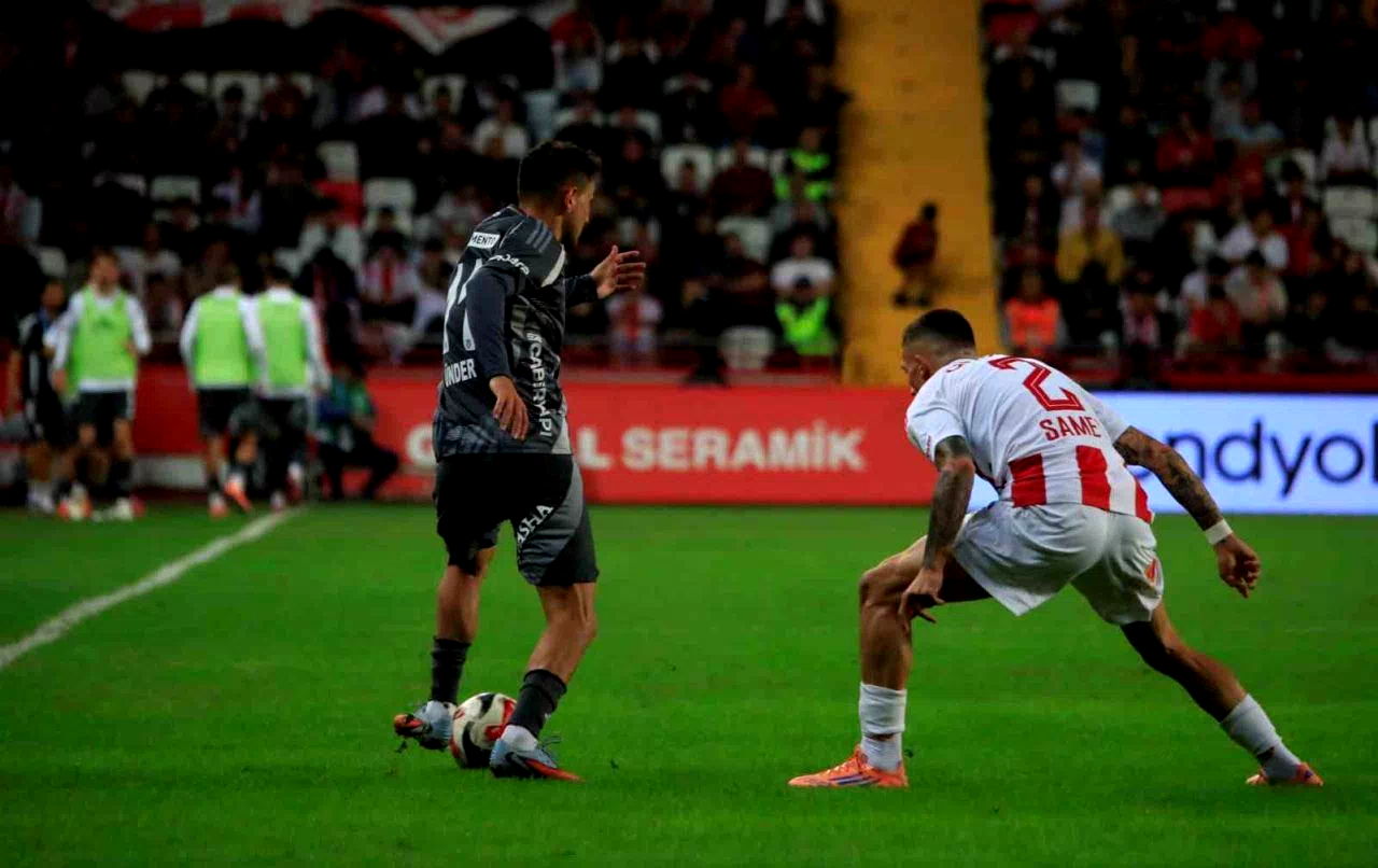 Trendyol Süper Lig: Antalyaspor: 1 – Beşiktaş: 3 (Maç sonucu)