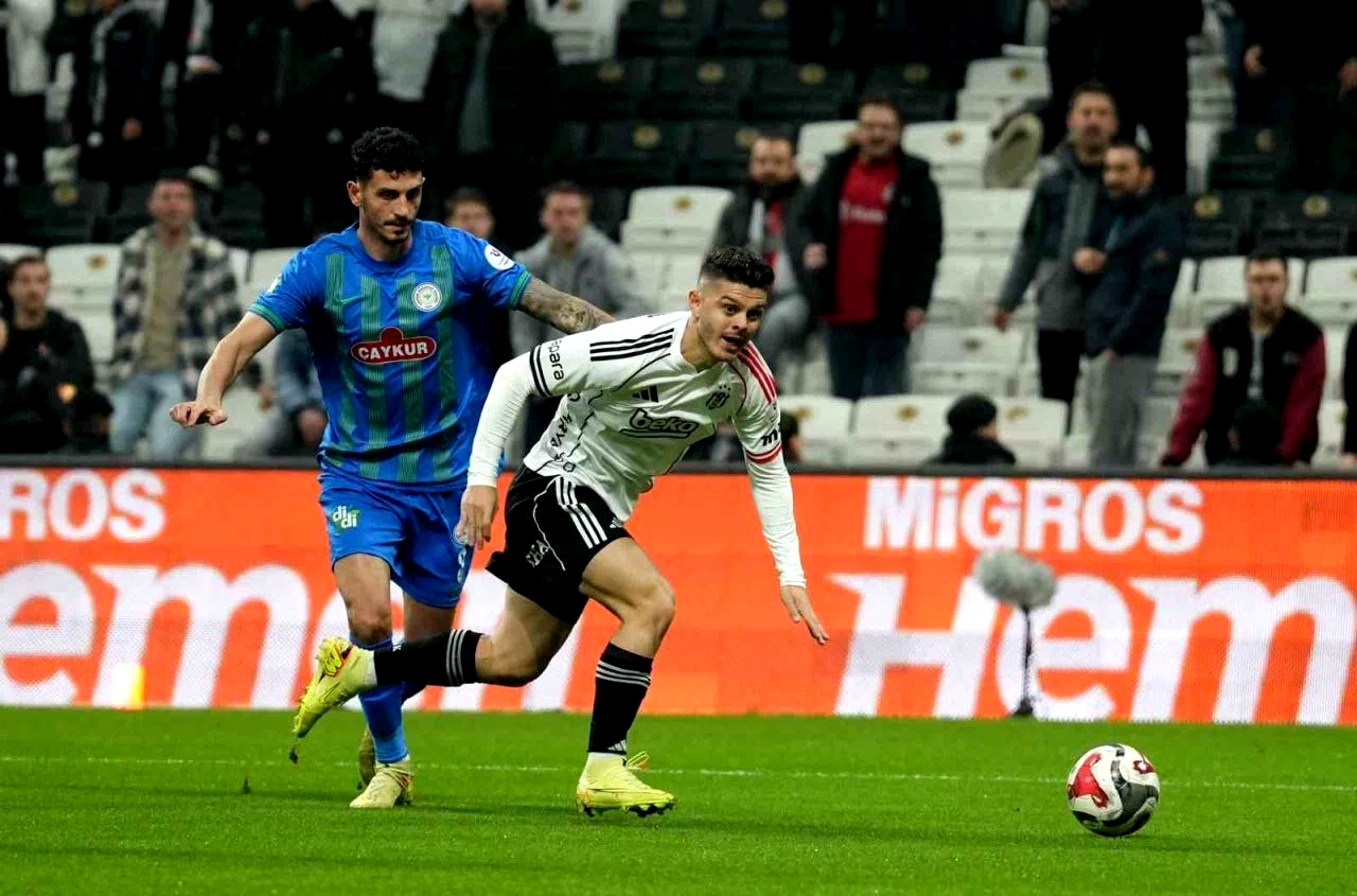 Trendyol Süper Lig: Beşiktaş: 0 – Çaykur Rizespor: 0 (Maç devam ediyor)