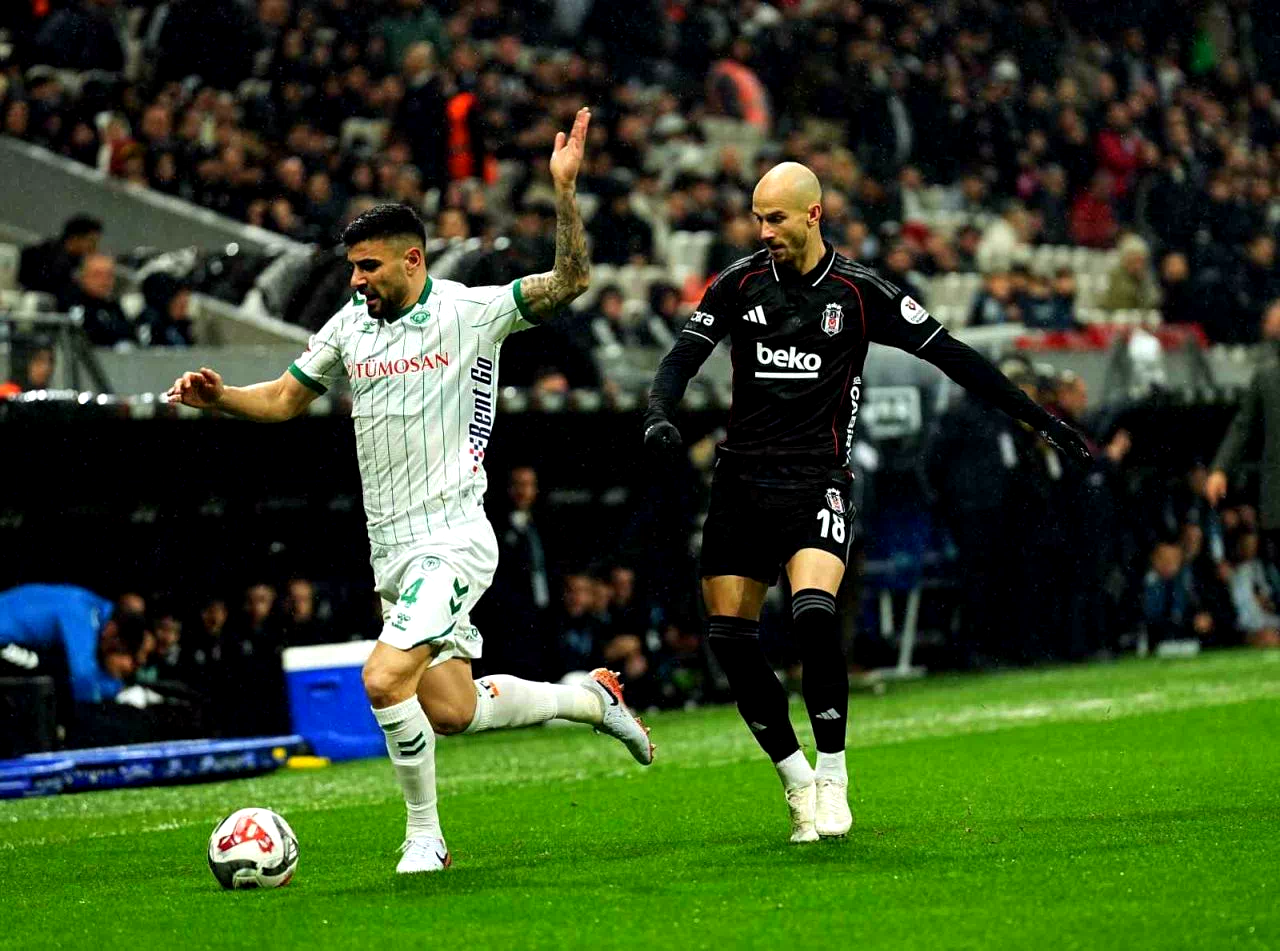 Trendyol Süper Lig: Beşiktaş: 0 – Konyaspor: 0 (Maç devam ediyor)