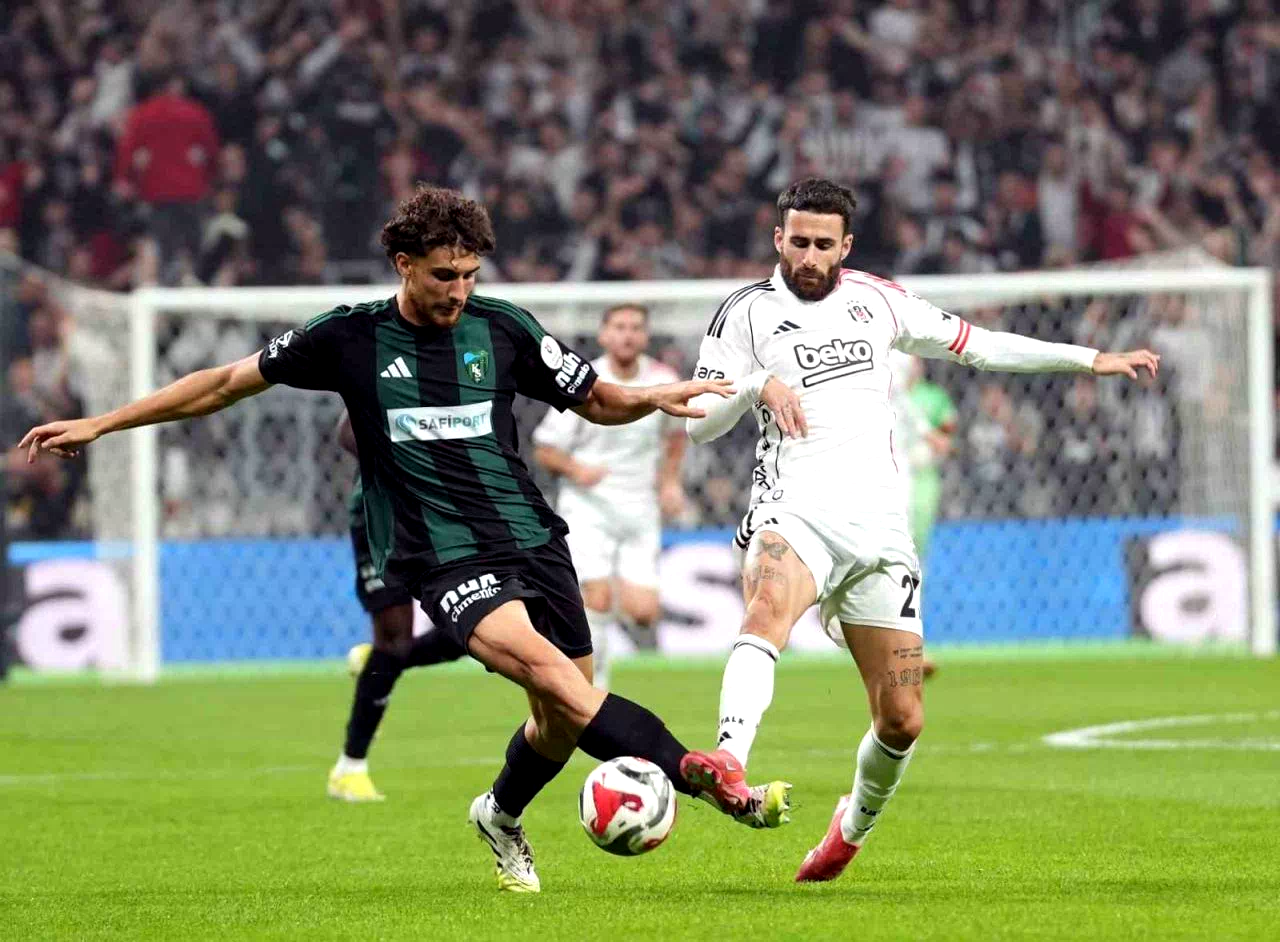 Trendyol Süper Lig: Beşiktaş: 2 – Kocaelispor: 0 (Maç devam ediyor)