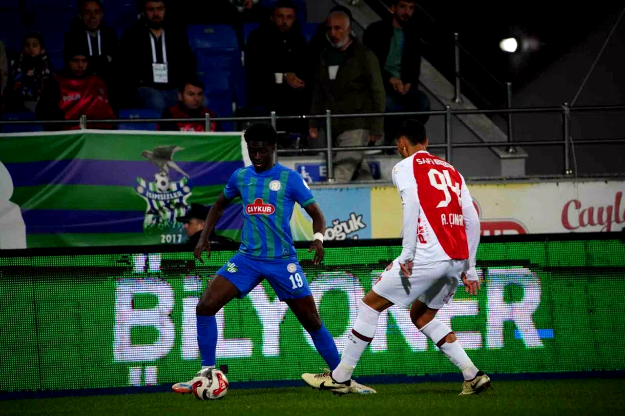Trendyol Süper Lig: Çaykur Rizespor: 0 – Fatih Karagümrük: 0 (İlk yarı)