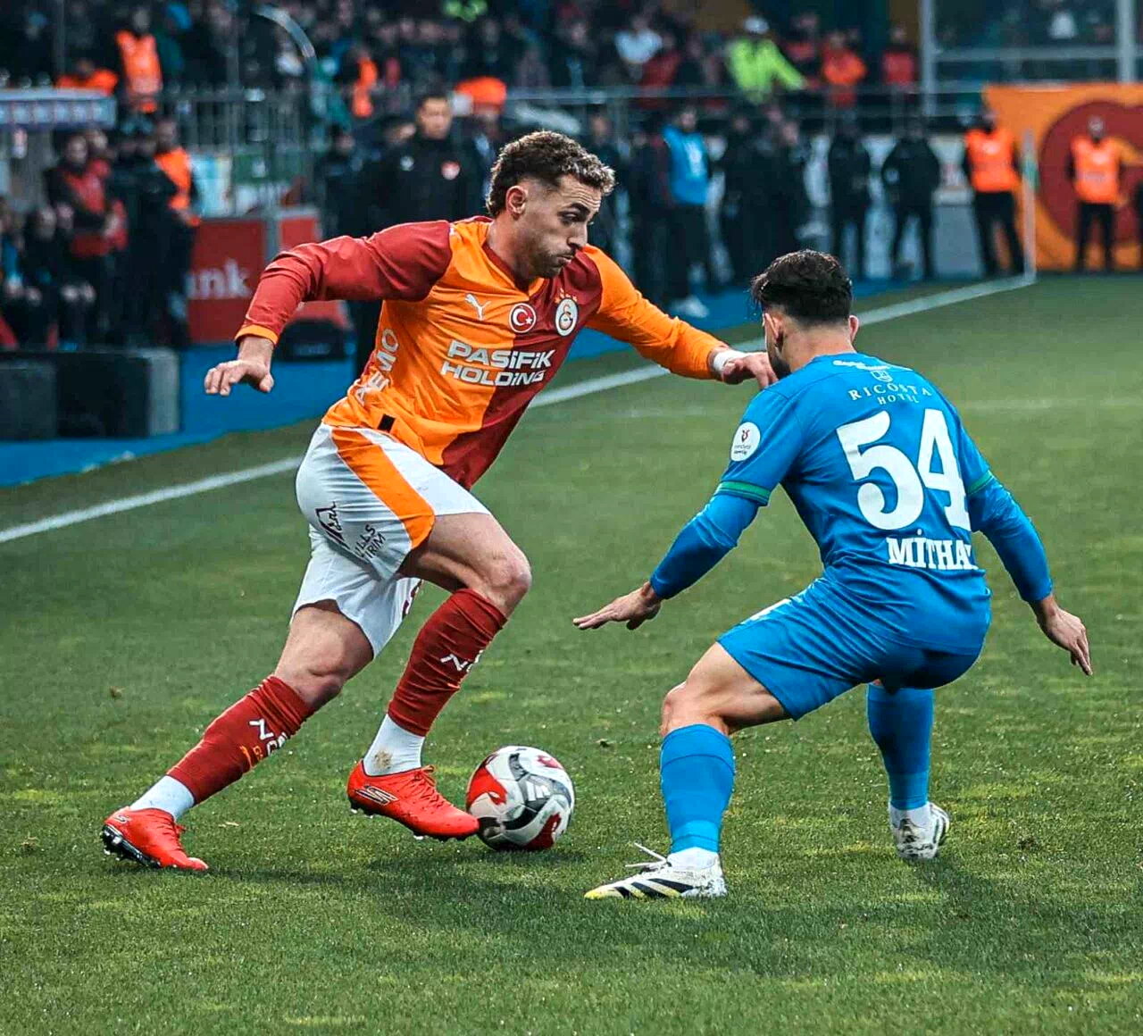Trendyol Süper Lig: Çaykur Rizespor: 0 – Galatasaray: 1 (İlk yarı)
