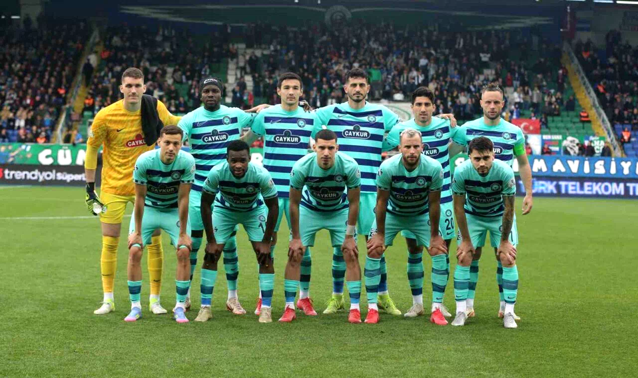 Trendyol Süper Lig: Çaykur Rizespor: 0 – Gaziantep FK: 0 (İlk yarı)