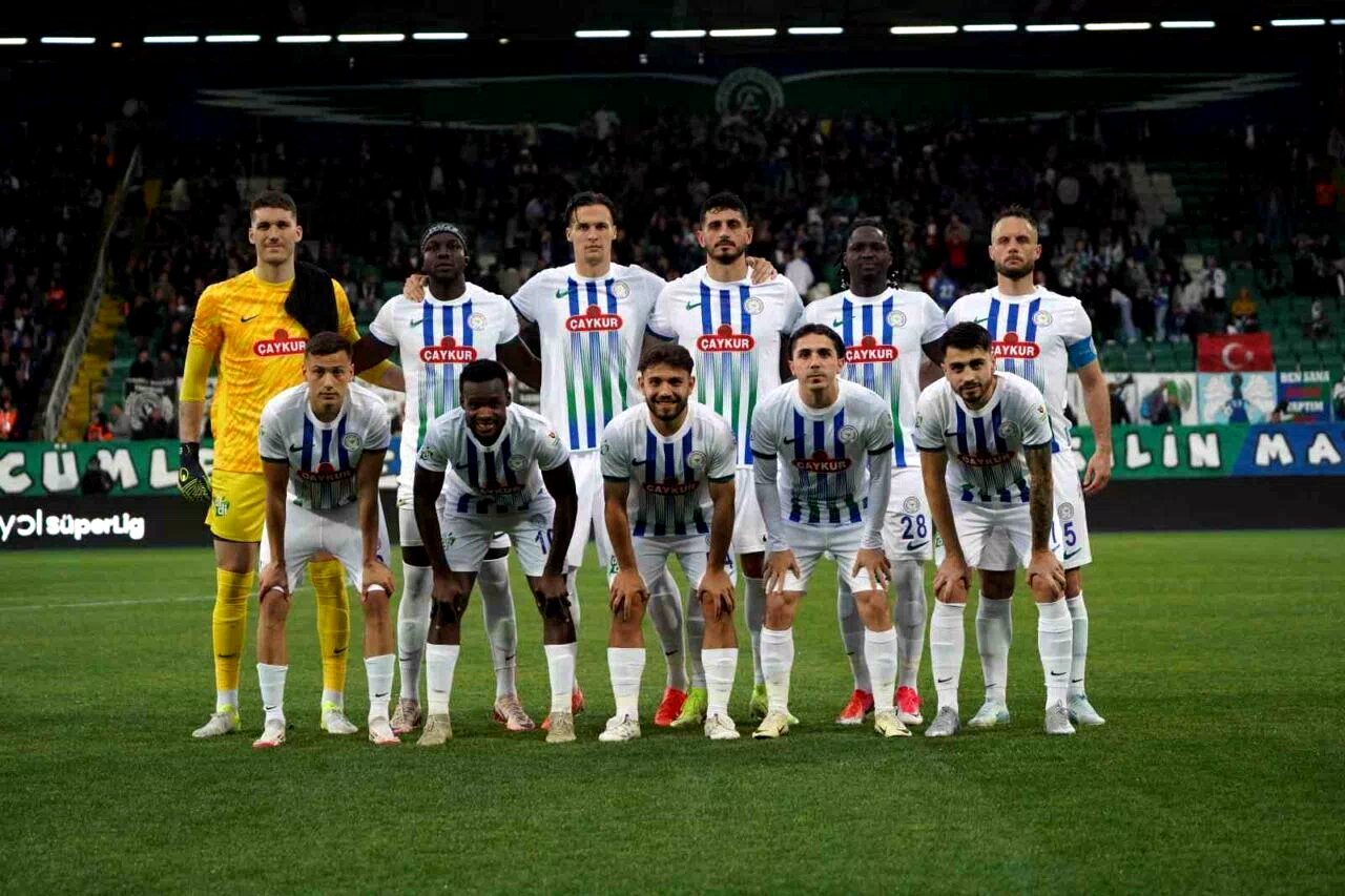 Trendyol Süper Lig: Çaykur Rizespor: 2 – Göztepe: 2 (İlk yarı)