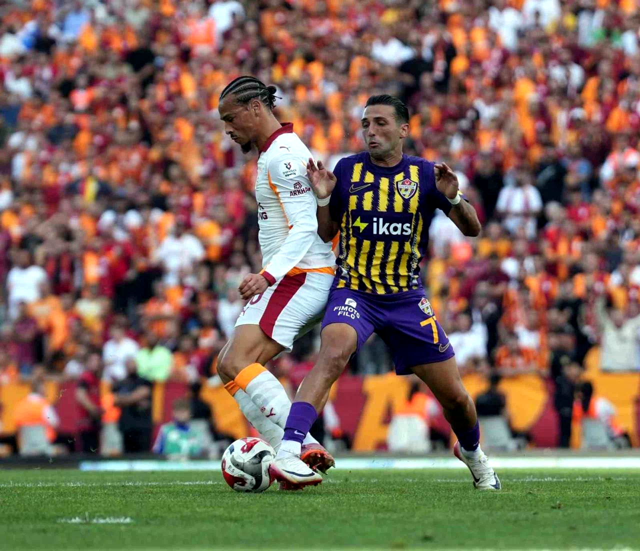 Trendyol Süper Lig: Eyüpspor: 0 – Galatasaray: 0 (İlk yarı)