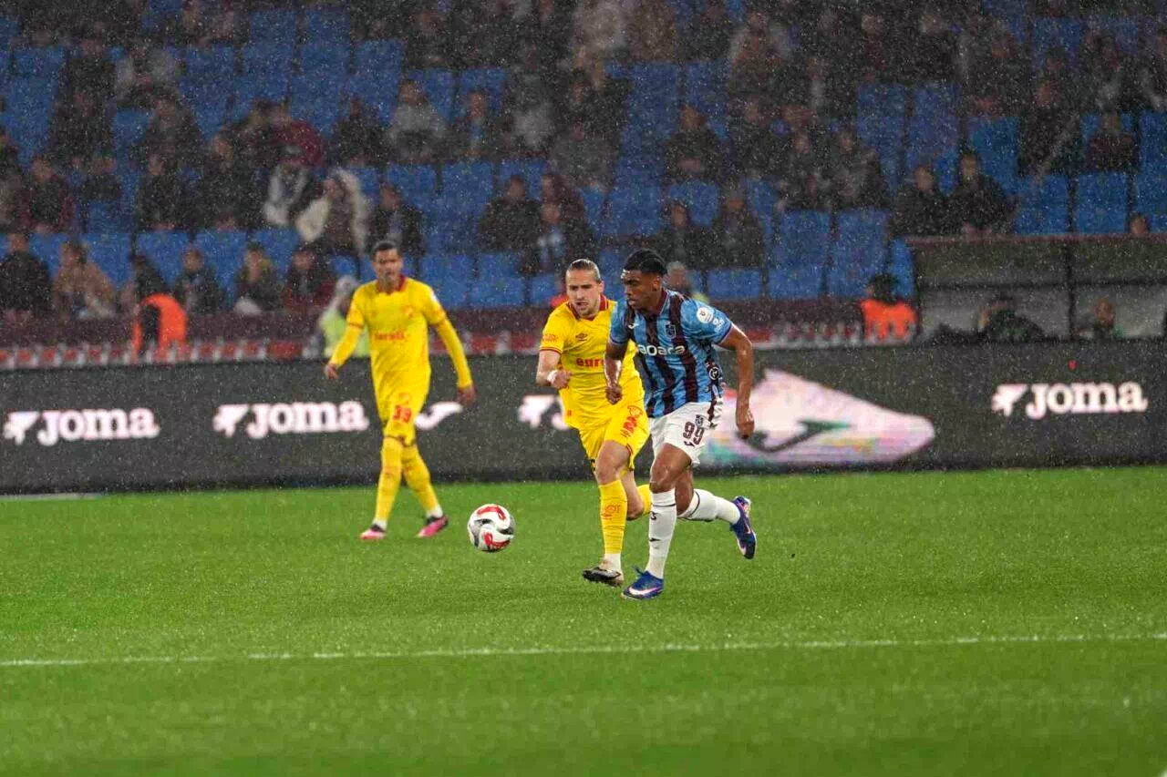 Trendyol Süper Lig: Trabzonspor: 0 – Göztepe: 1 (İlk yarı)