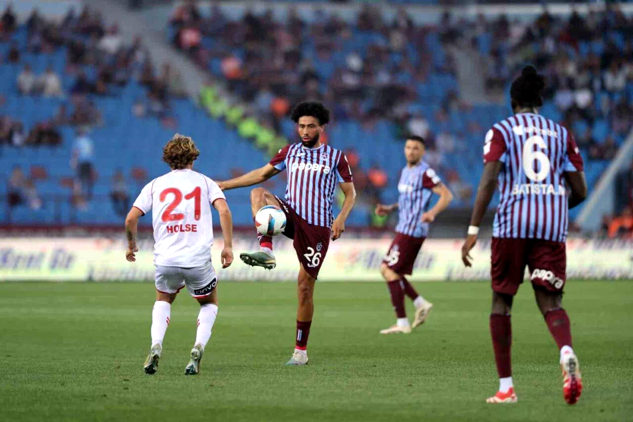 Trendyol Süper Lig: Trabzonspor: 0 – Samsunspor: 1 (İlk yarı)
