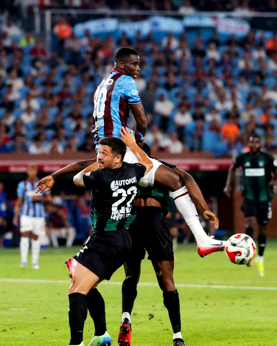 Trendyol Süper Lig: Trabzonspor: 1- Kocaelispor: 0 (Maç sonucu)