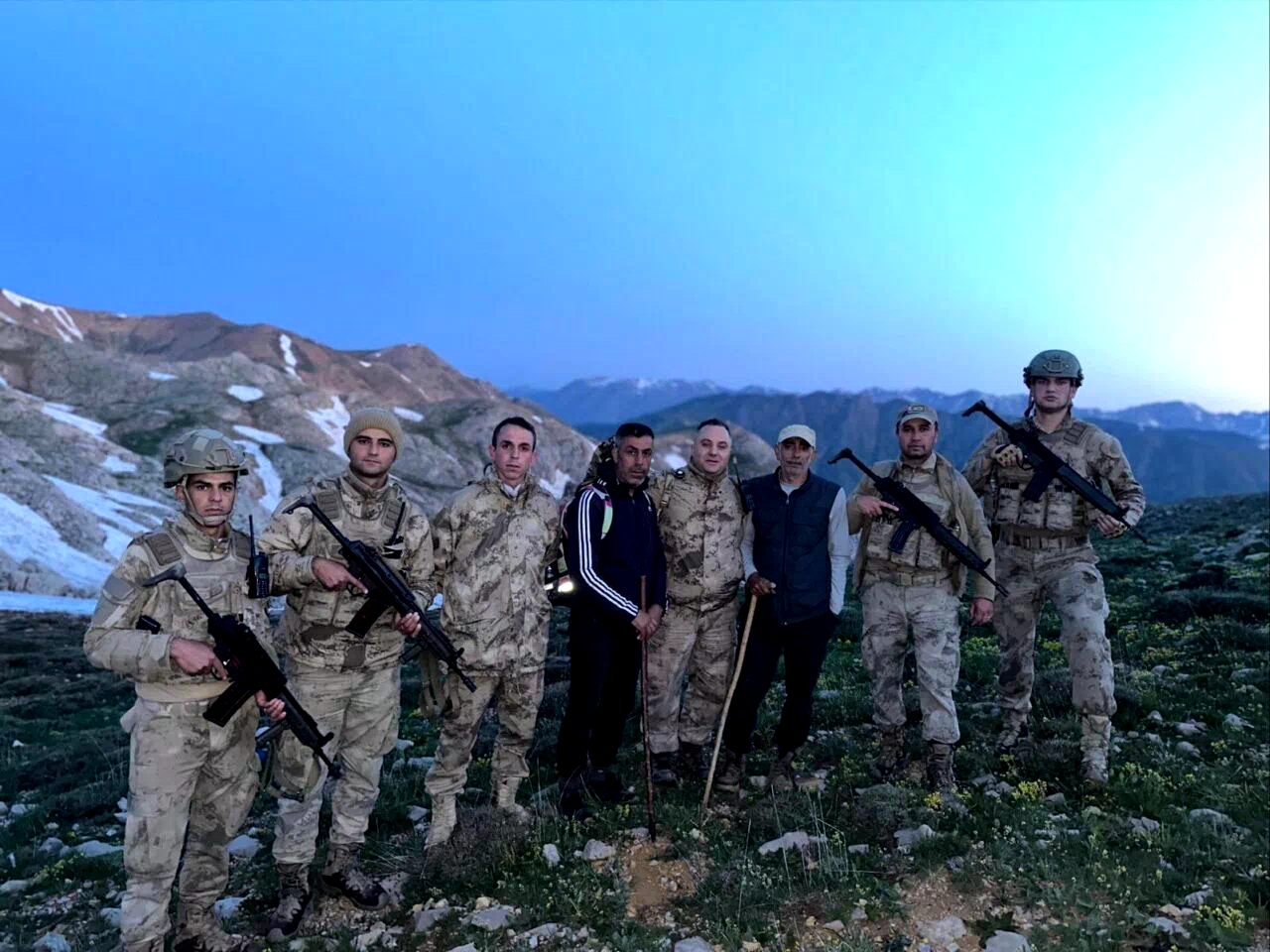 Tunceli’de kaybolan 2 kişi ekipler tarafından bulundu