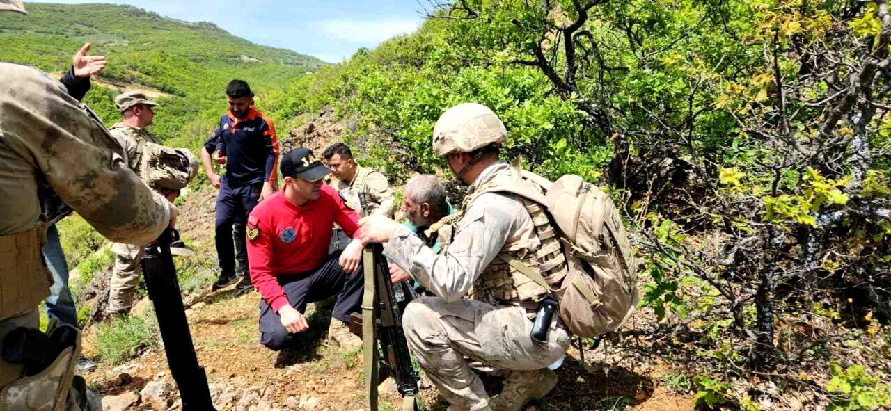 Tunceli’de kaybolan yaşlı adam jandarma tarafından bulundu