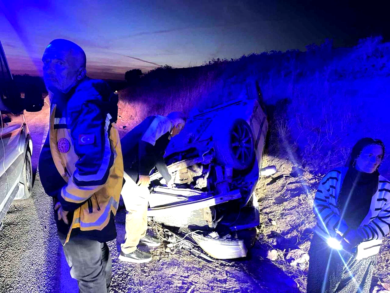 Tunceli’de trafik kazası: 1 yaralı