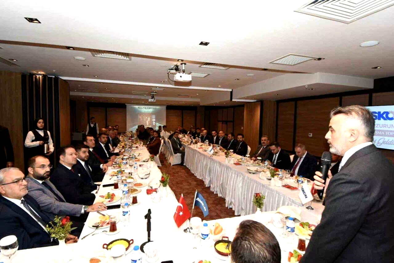 Turan, “İş adamlarımız Erzurum’a önemli yatırımlar sağlamıştır”