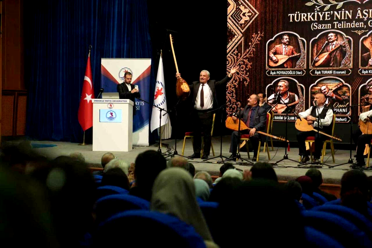Türkiye’nin Âşıkları OMÜ’de bir araya geldi