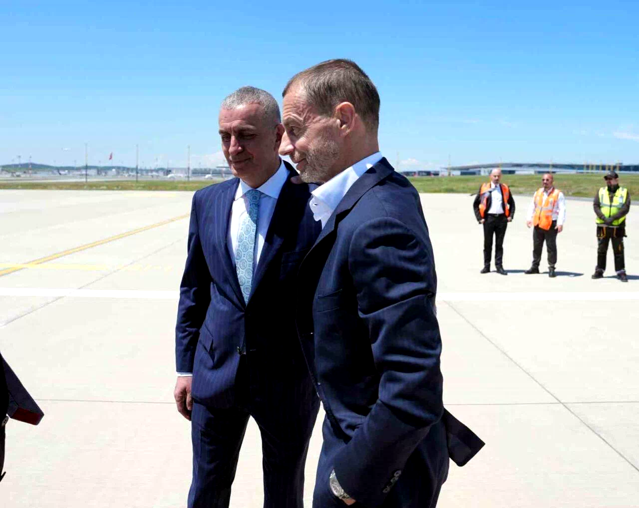 UEFA Başkanı Aleksander Ceferin, İstanbul’a geldi