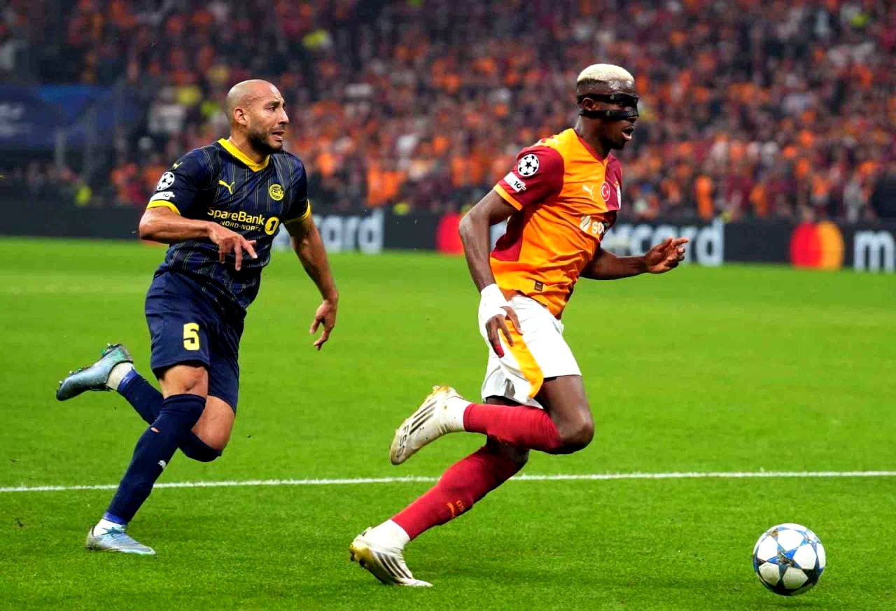 UEFA Şampiyonlar Ligi: Galatasaray: 2 – Bodo/Glimt: 0 (İlk yarı)