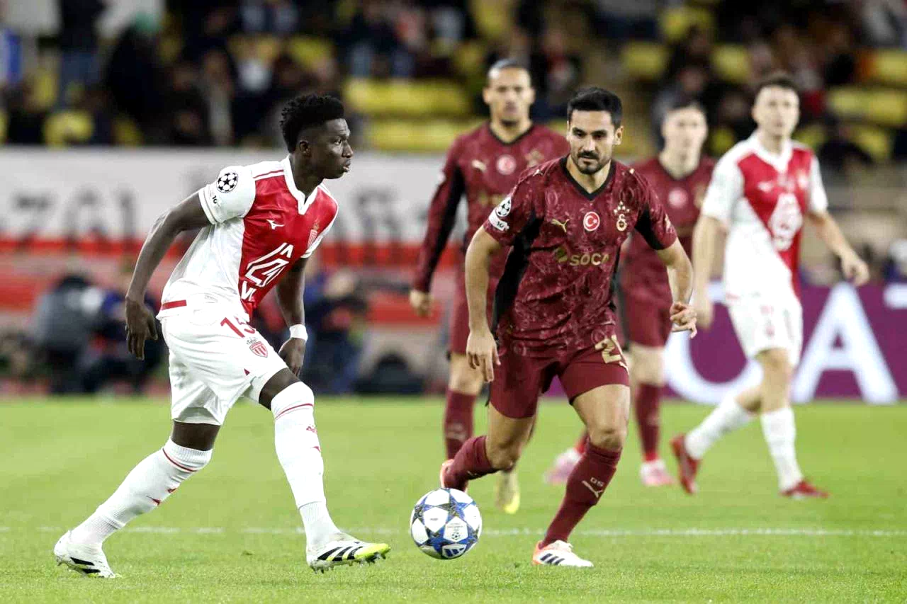 UEFA Şampiyonlar Ligi: Monaco: 0 – Galatasaray: 0 (İlk yarı)
