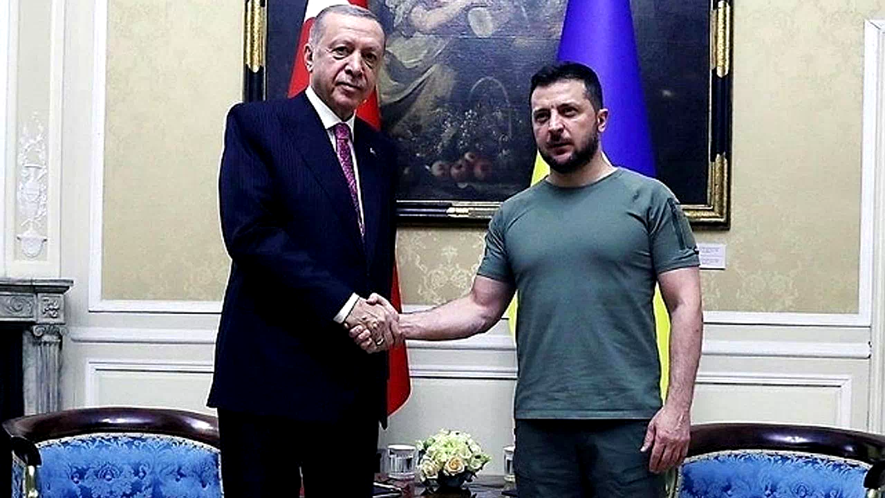 Ukrayna Devlet Başkanı Zelenskiy, Ankara’ya geldi