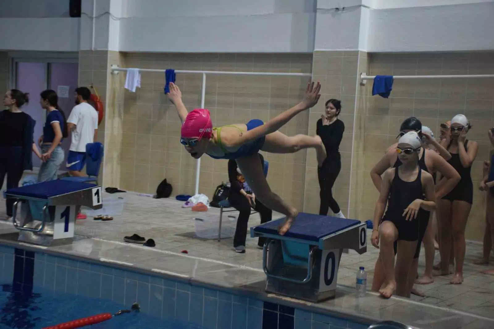 Genç Yüzücüler Olimpik Yüzme Havuzu’nda Buluştu!