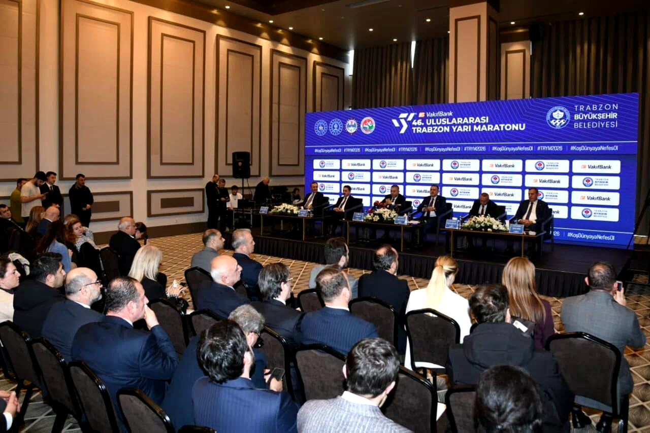 Uluslararası Trabzon Yarı Maratonu’nun tanıtım toplantısı yapıldı