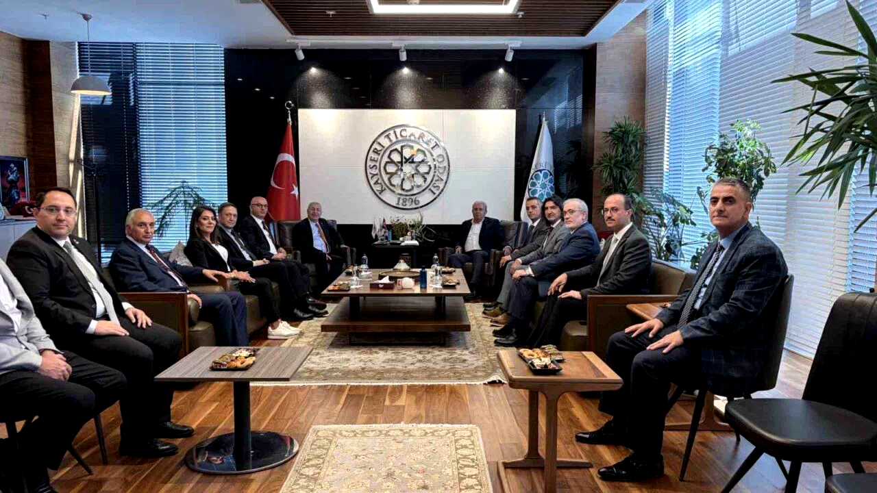 Ümit Özdağ’dan KAYSO ve KTO’ya ziyaret