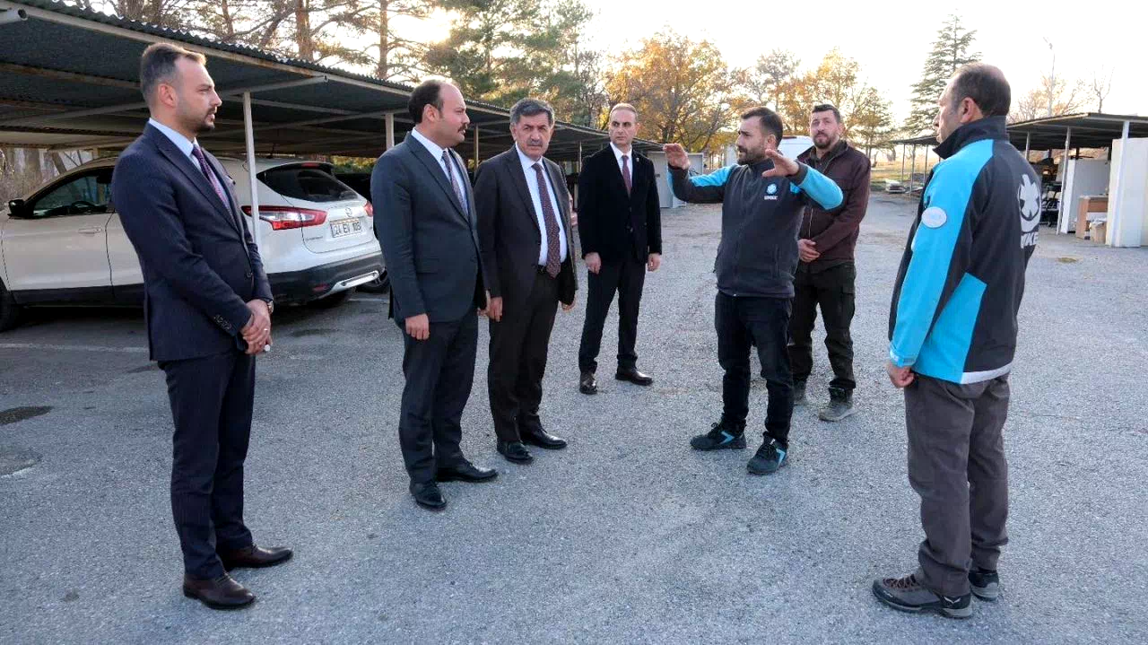 UMKE’nin kahramanlarına Başkan Aksun’dan destek