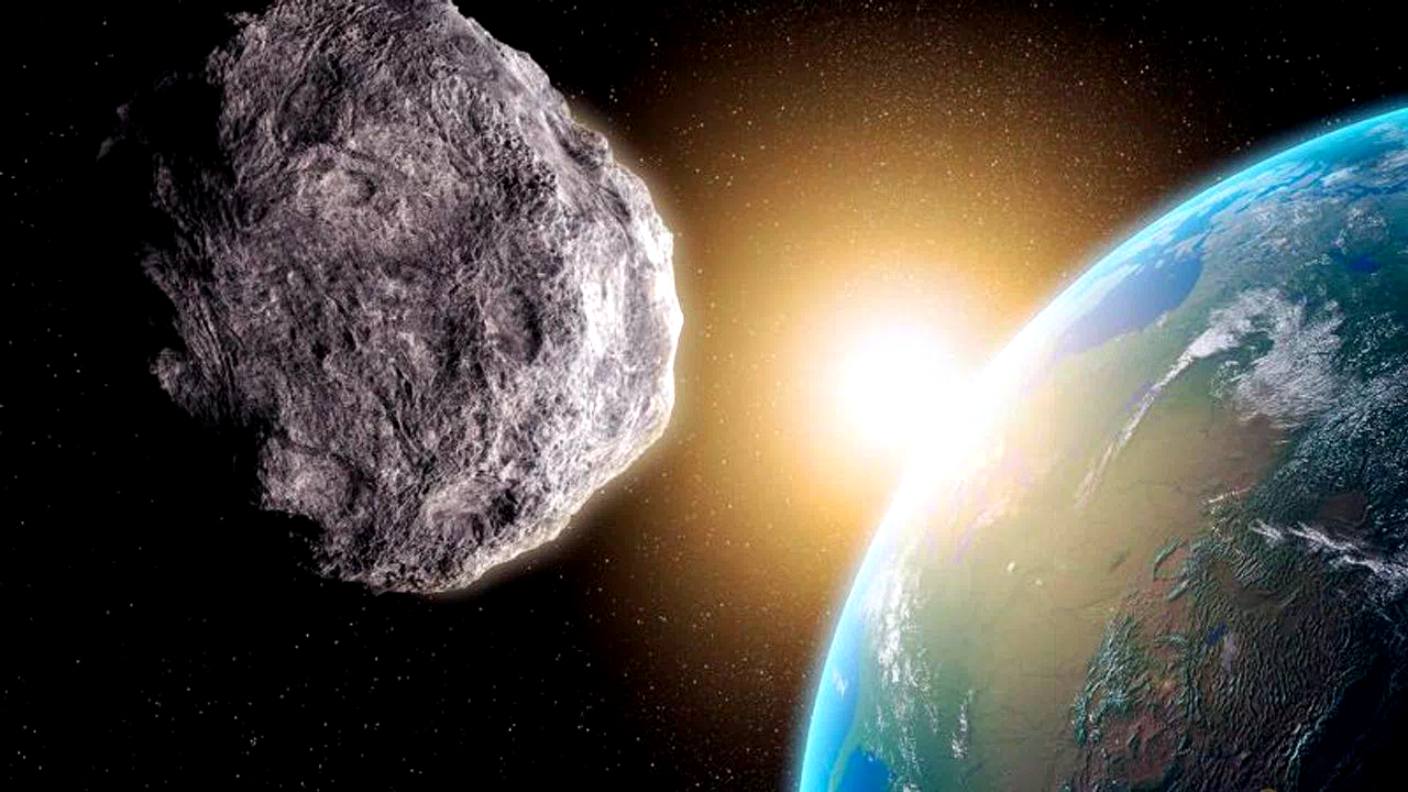 Uzayda Ay'a çarpabilecek asteroit tehlikesi