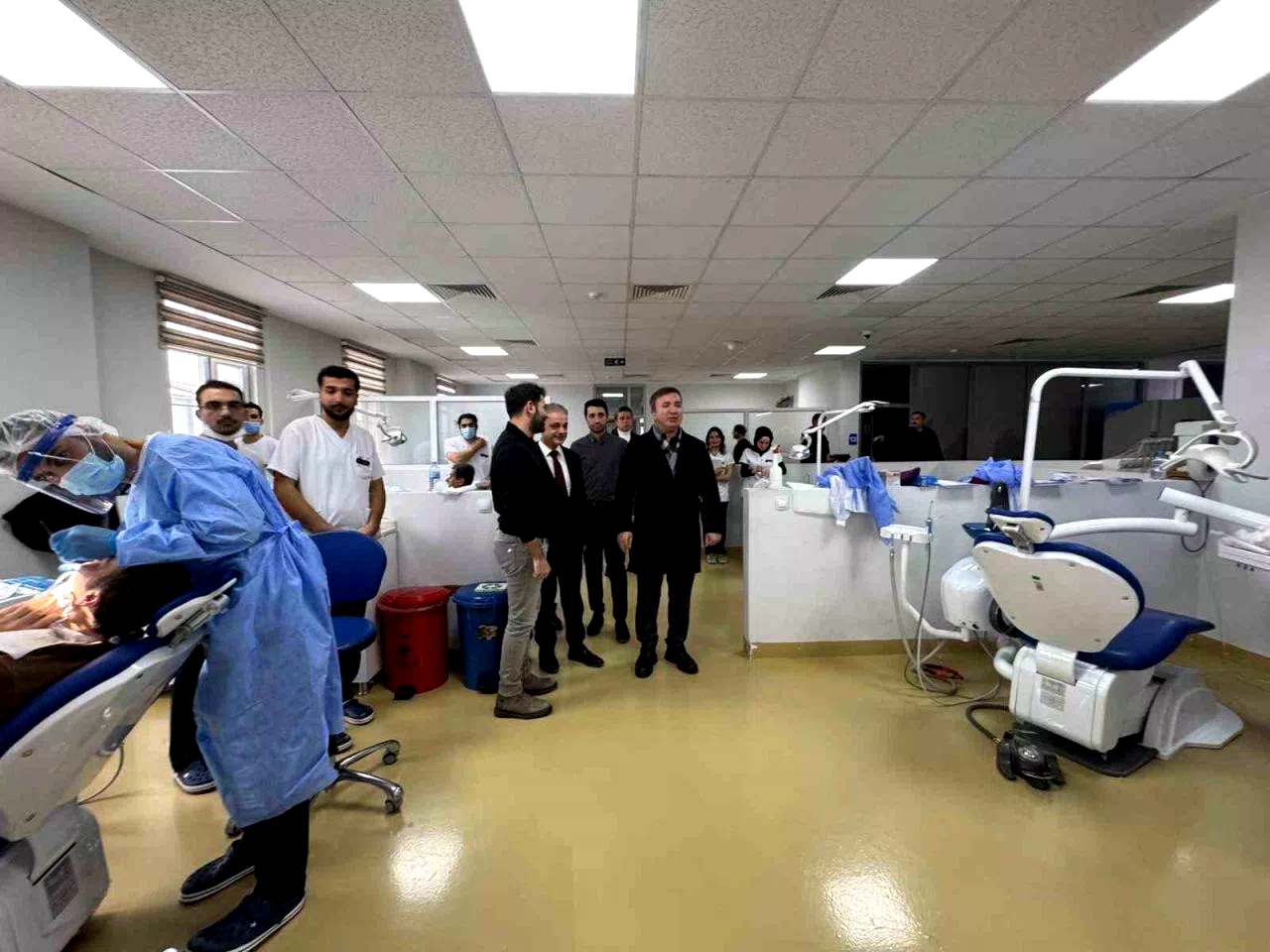 Vali Aydoğdu’dan Ağız ve Diş Sağlığı Hastanesi’ne ziyaret