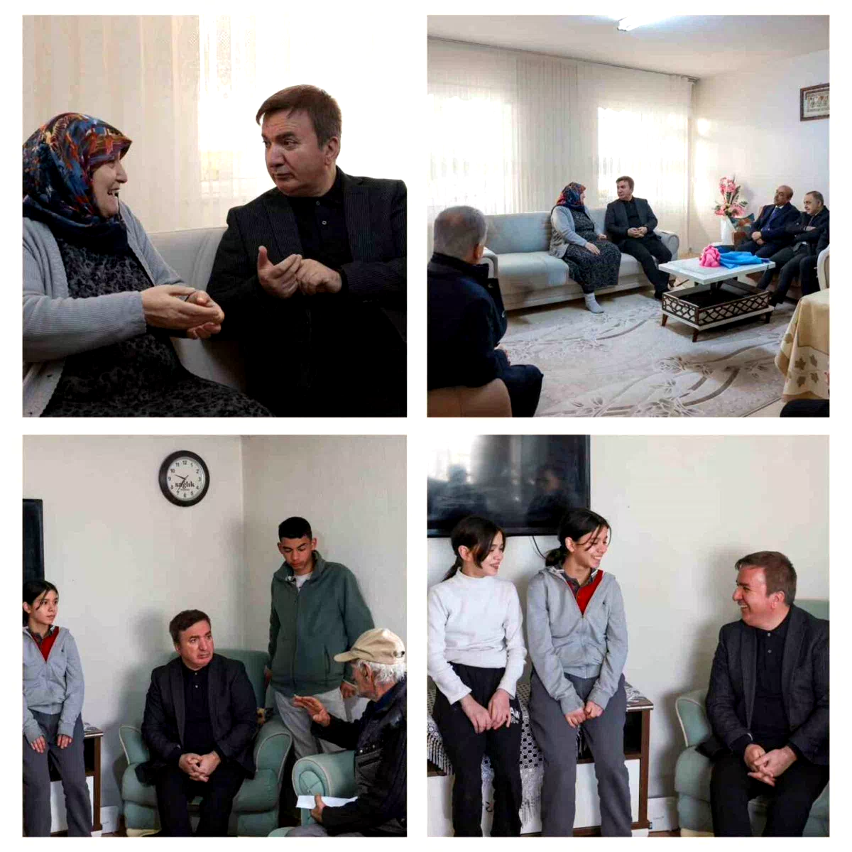 Vali Aydoğdu’dan hane ziyaretleri