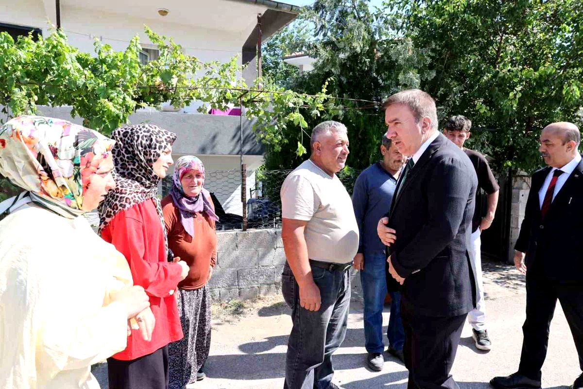 Vali Aydoğdu: "Devletimiz şehit ailelerinin her zaman yanında"