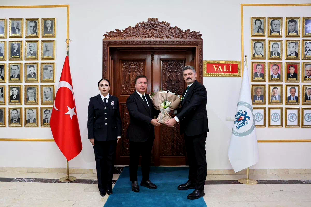 Vali Aydoğdu, Erzincan’ın yeni Emniyet Müdürü Doköz’ü kabul etti