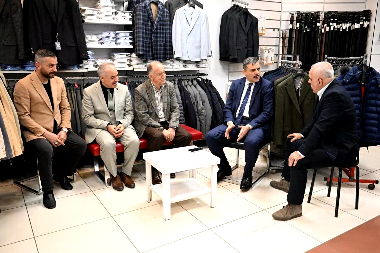 Vali Çiftçi, esnafı ziyaret etti