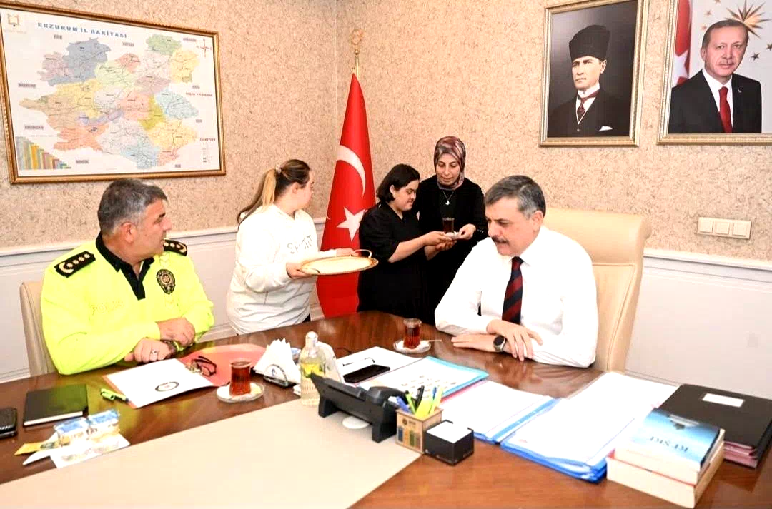 Valiliğin gülleri göreve başladı