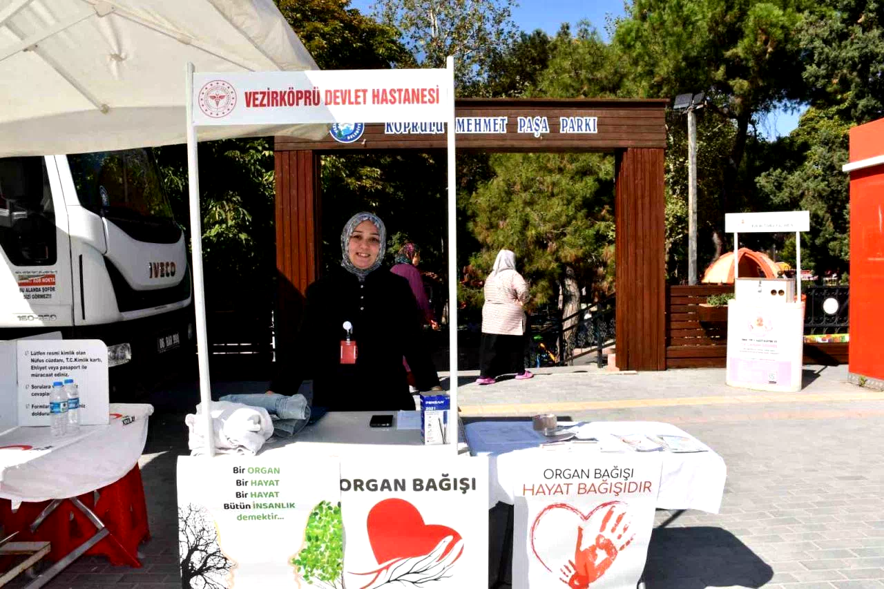 Vezirköprü’de organ bağışına farkındalık oluşturuldu