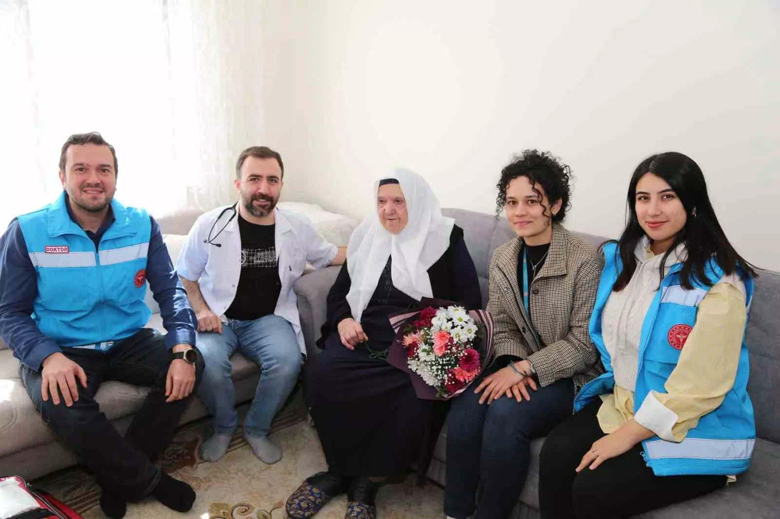 YAŞAM Projesi Kapsamında Evde Sağlık Hizmetleri Veriliyor.