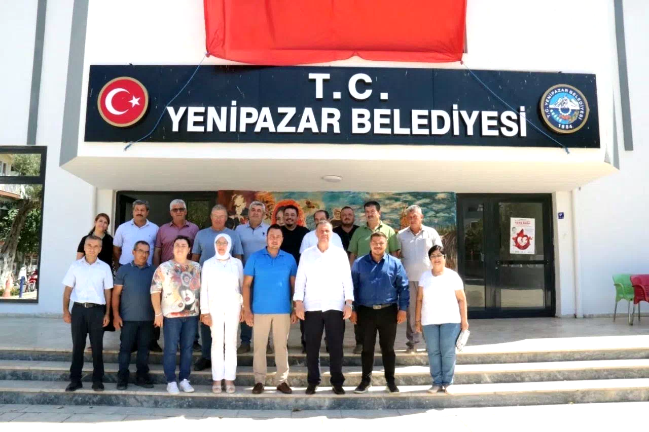 Yenipazar Belediye Başkanı Ercan, AK Parti ilçe teşkilatını ağırladı