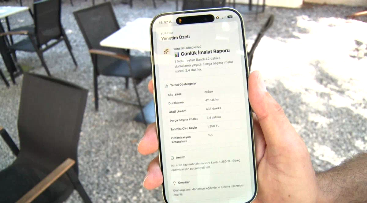 Yerli yapay zeka sisteminden işletmeler için donanımsız operasyon takibi
