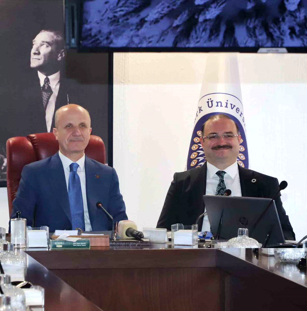YÖK Başkanı Özvar, akademik açılış için Atatürk Üniversitesine geliyor