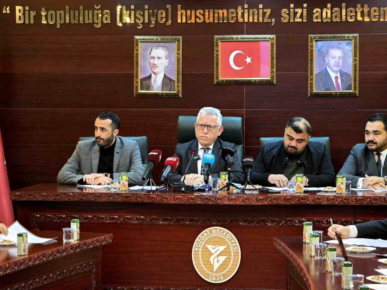 Yozgat Belediye Meclisi toplantısında gerginlik yaşandı